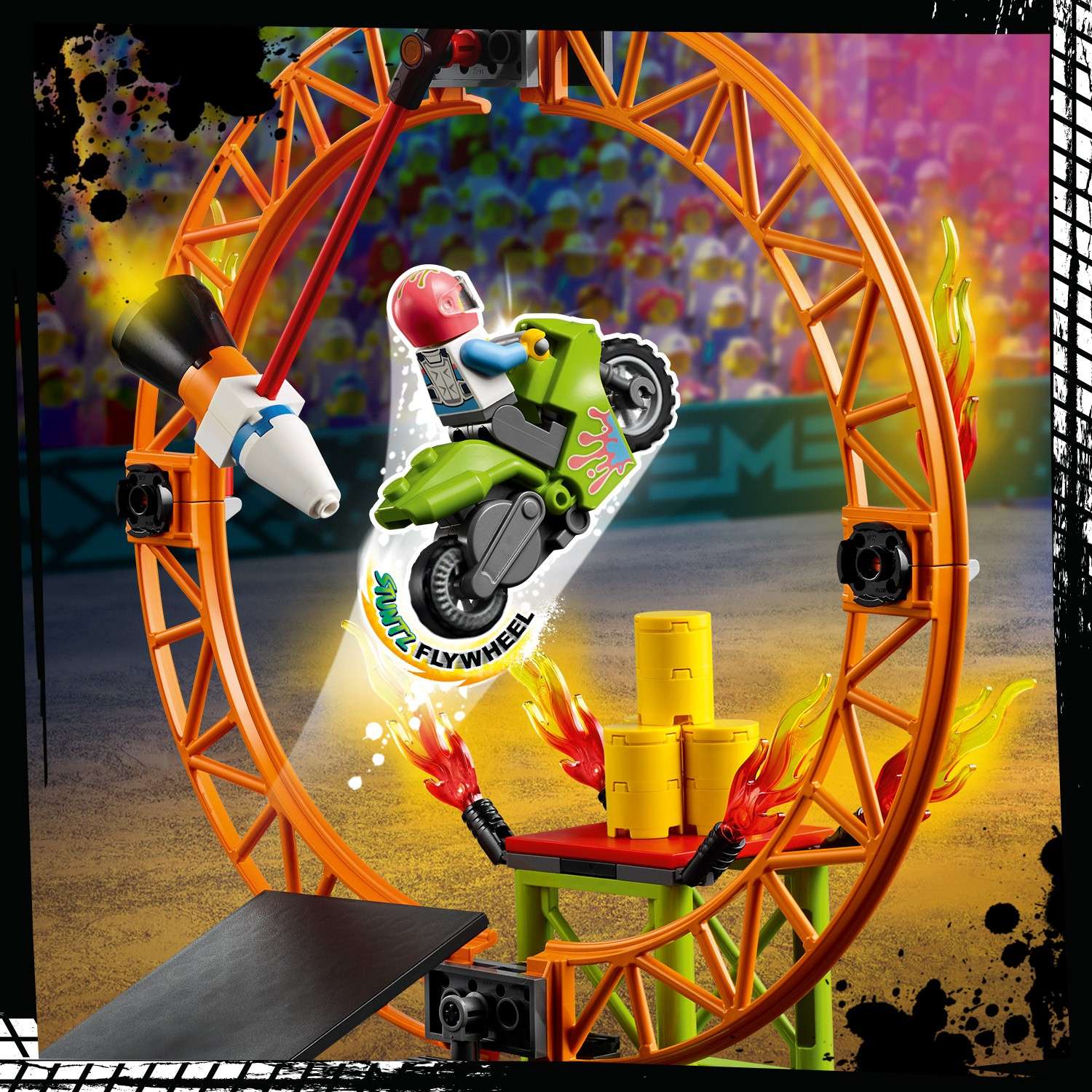 Конструктор LEGO City Stunt Show Arena 668 дет. - фото 10