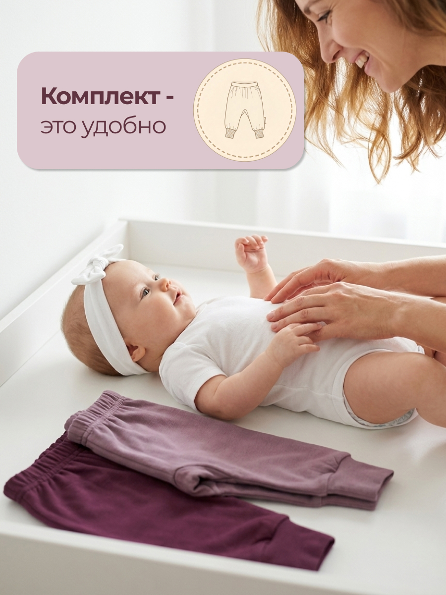 Штанишки 2 шт Эскимо 68-302 - фото 5