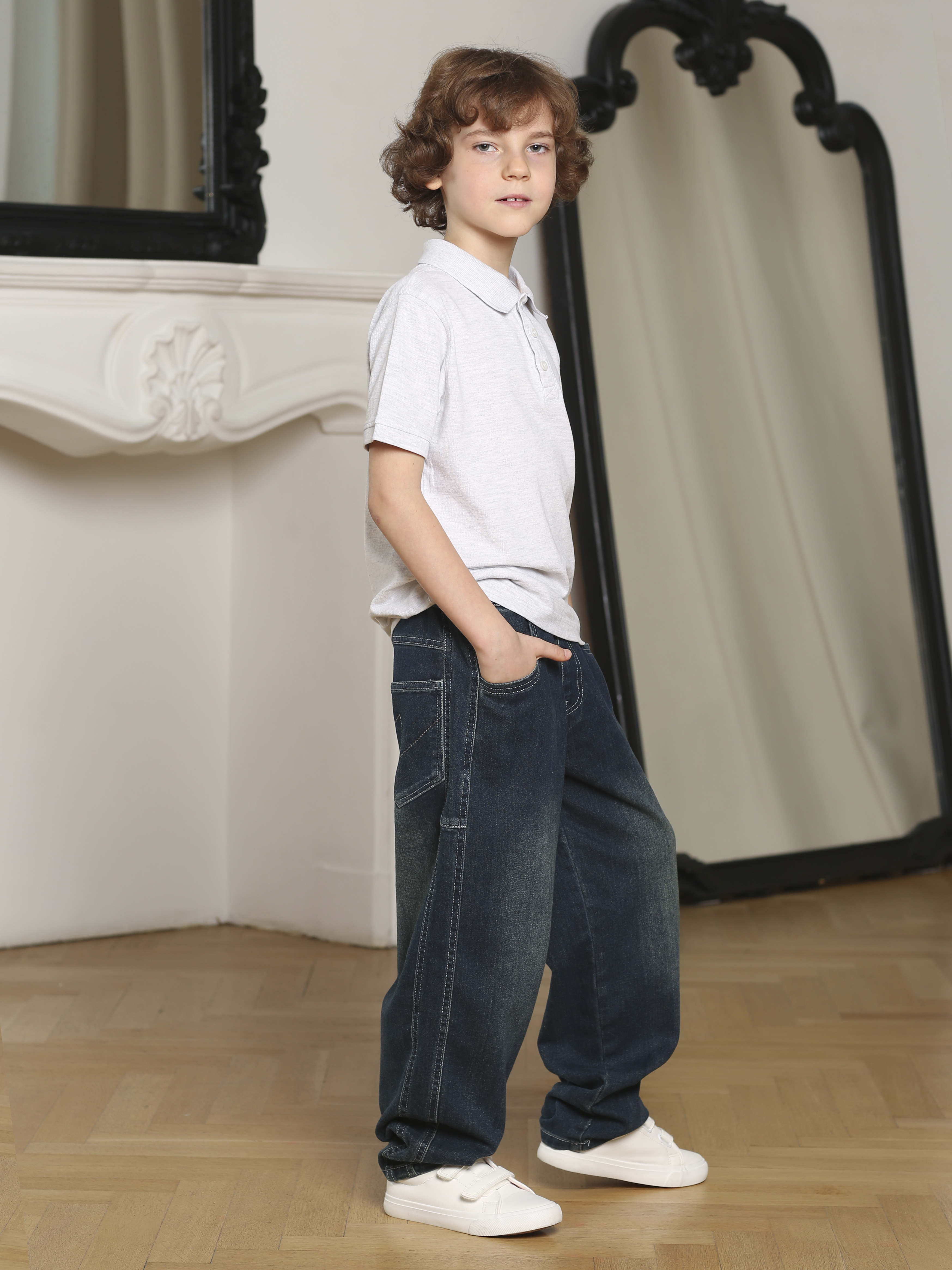 Джинсы-багги СИНИЙ МИР R2-IL - фото 14