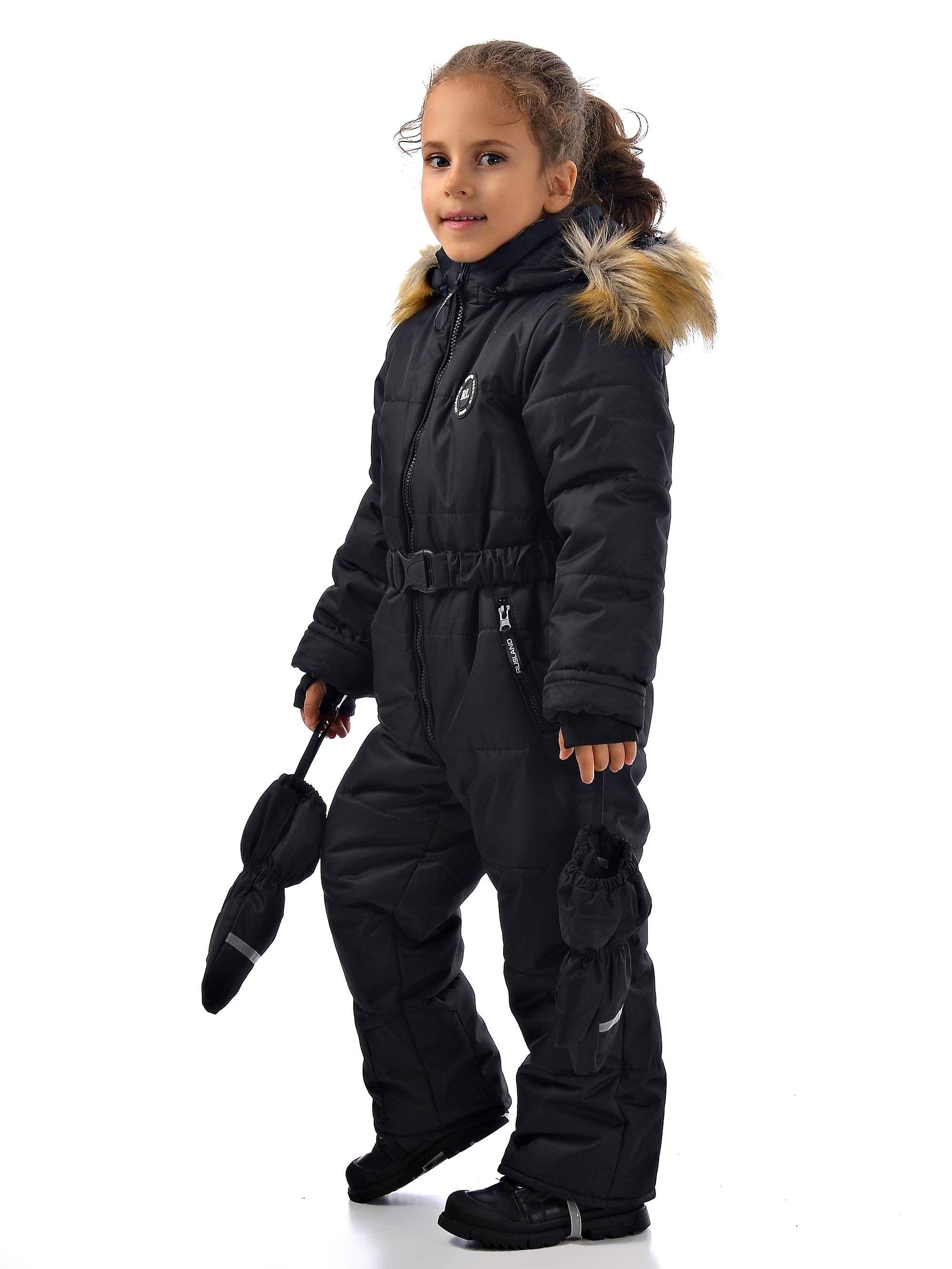 Комбинезон Rusland мз-комбинезон-31-22-глория-черный - фото 1