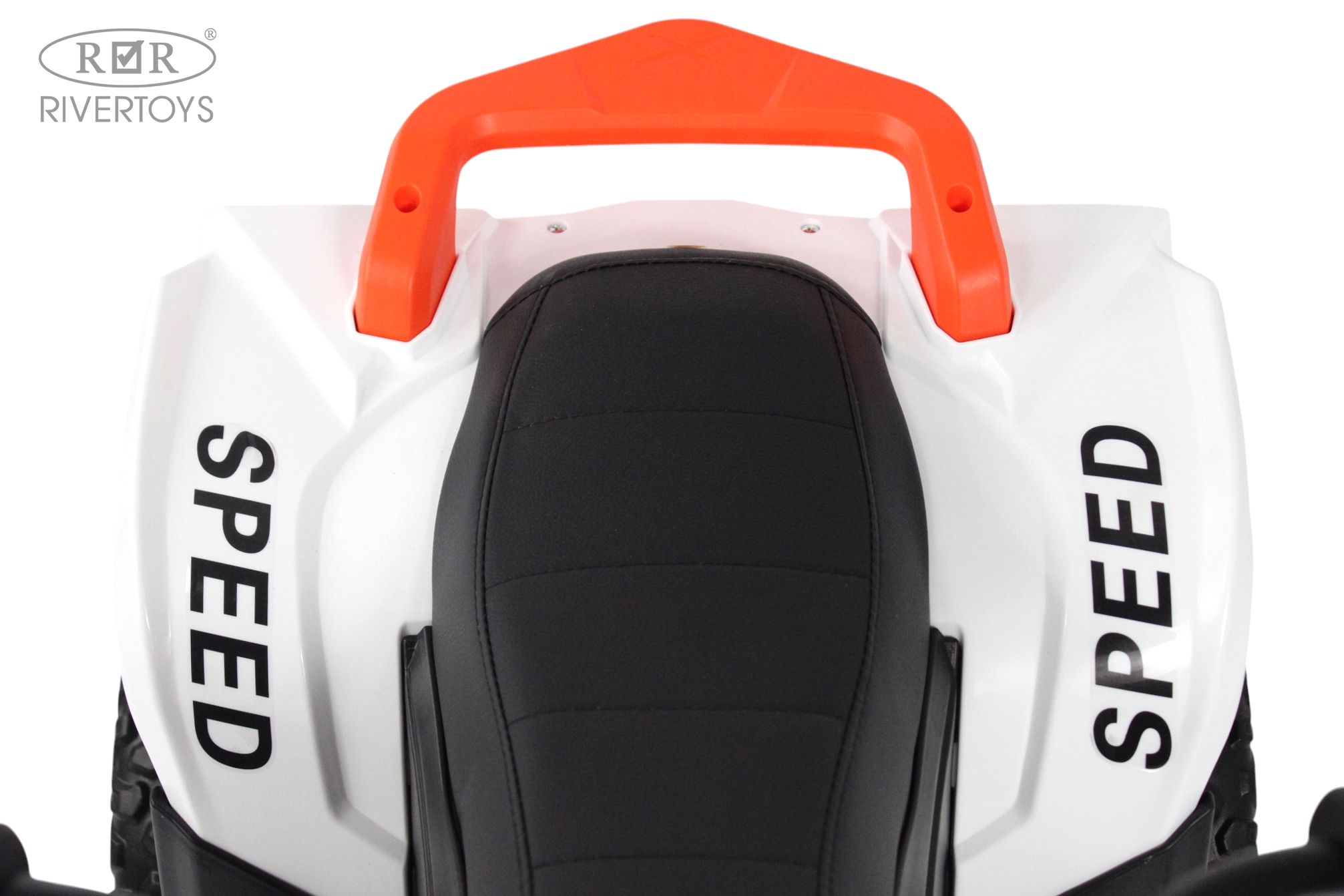 Электромобиль RIVERTOYS М202БХ-ORANGE С пультом ДУ - фото 6