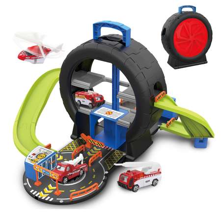 Парковка Funky Toys Пожарная станция