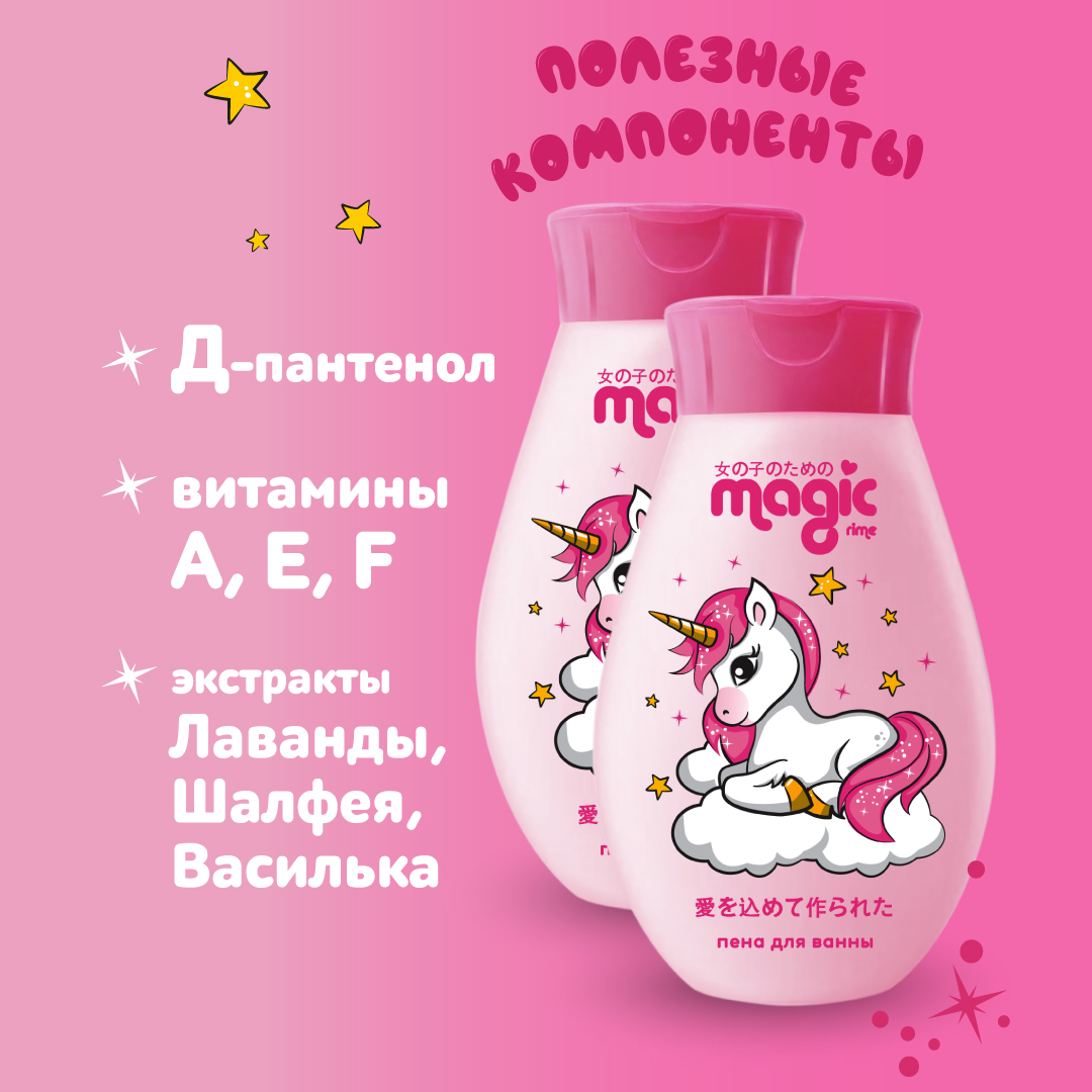 Набор средств Magic Мармеладная клубника 250 мл 2 шт. - фото 5