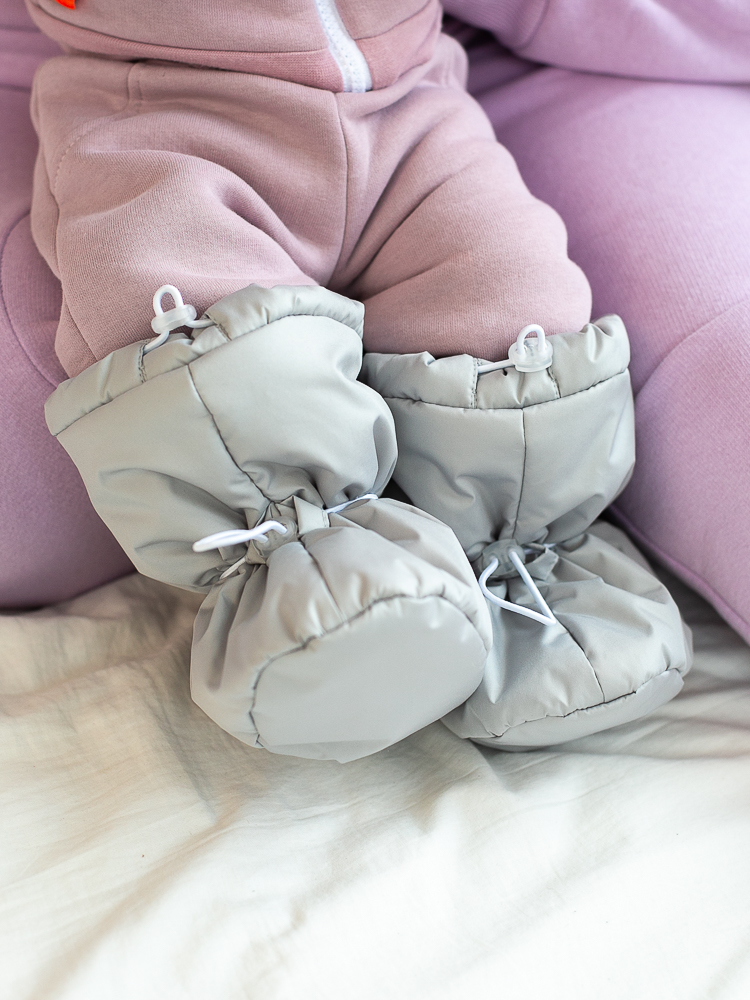 Пинетки Lemur Studio Пинетки серые - фото 1