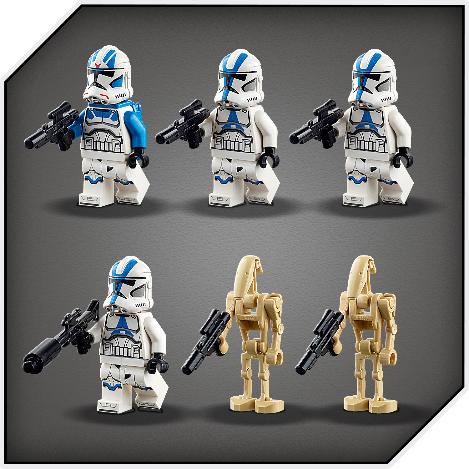 Конструктор LEGO Star Wars Клоны-пехотинцы блочный - фото 10