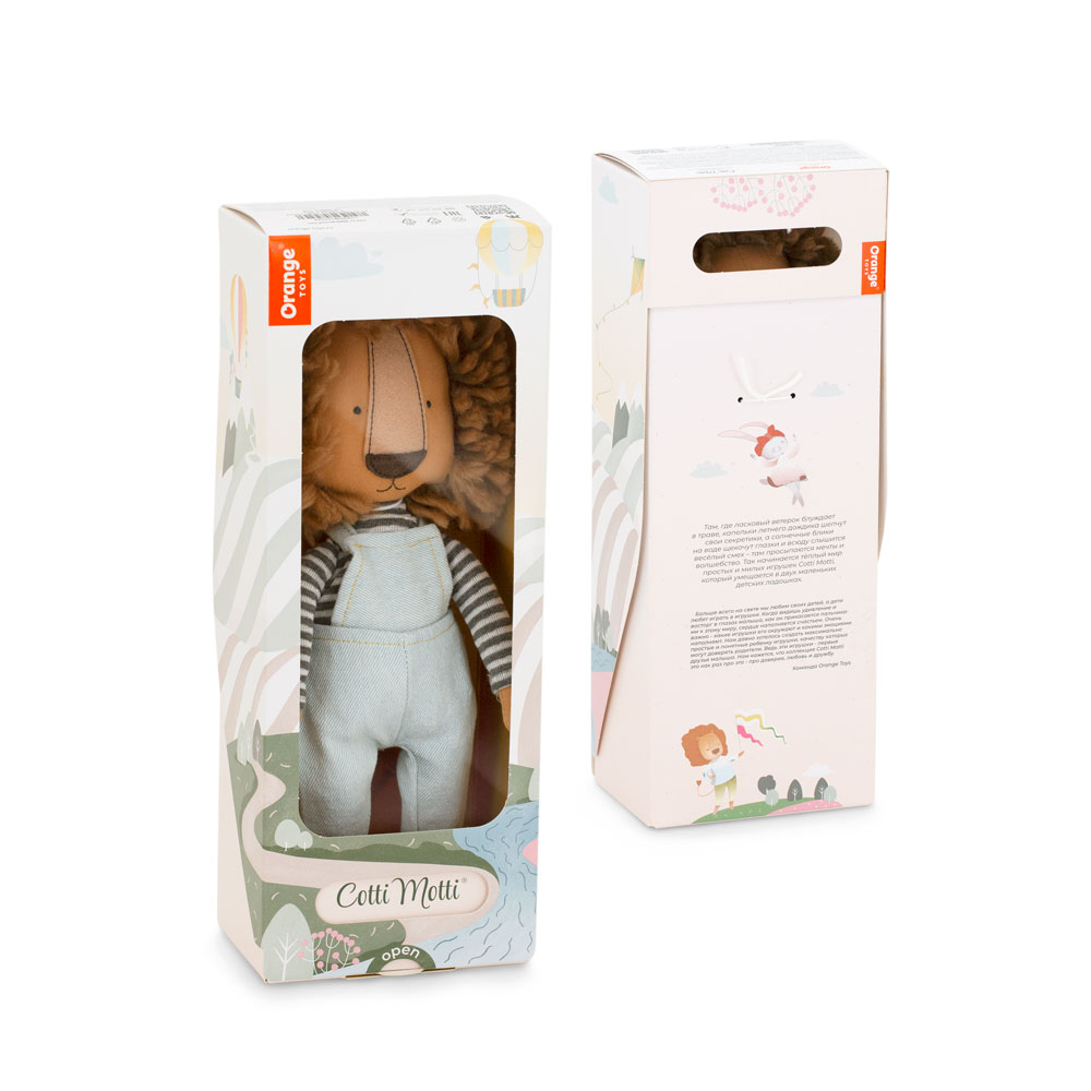 Мягкая игрушка Orange Toys Лев - фото 7