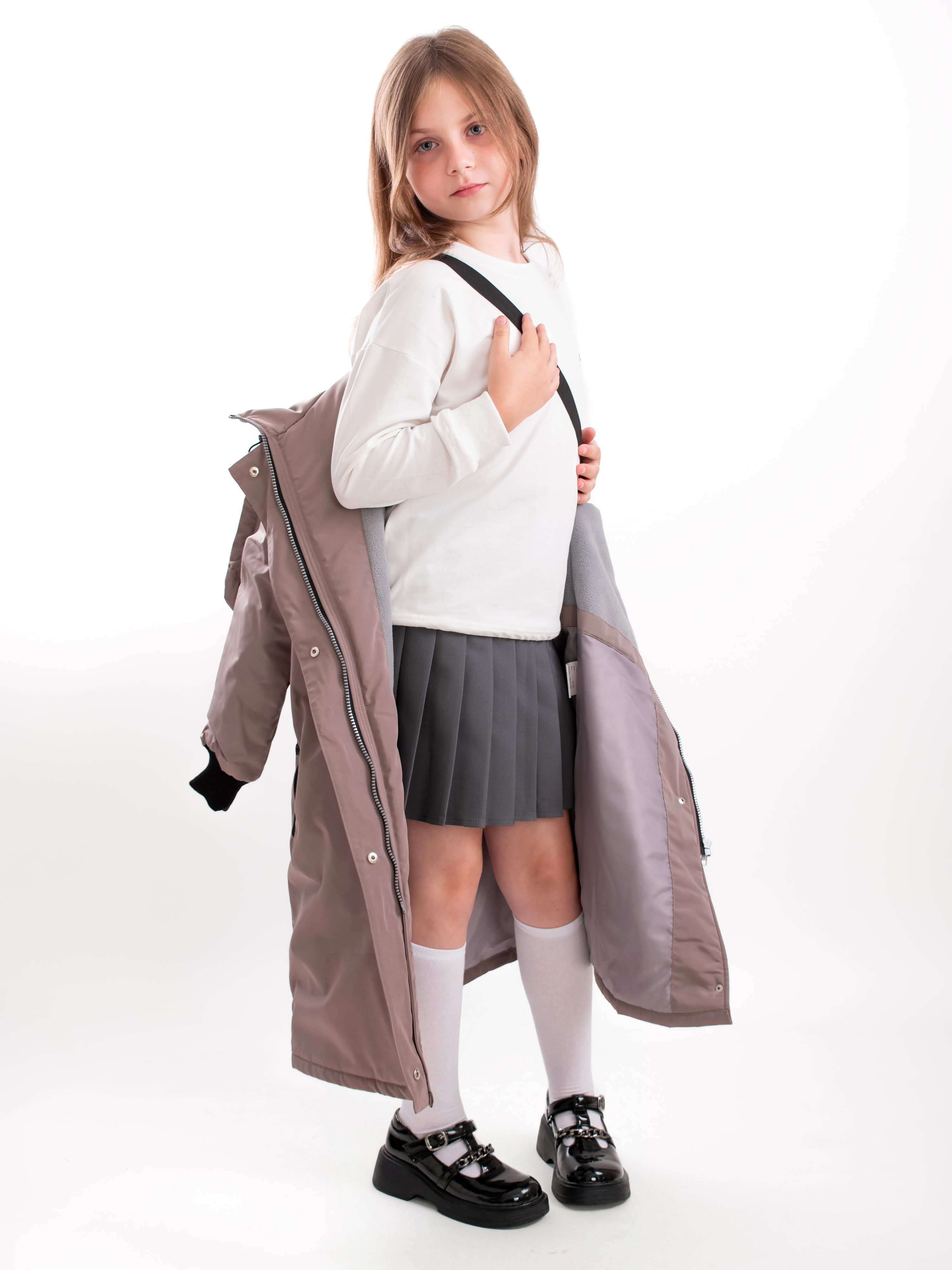 Пальто AllisZhuk 00_473/капучино - фото 2