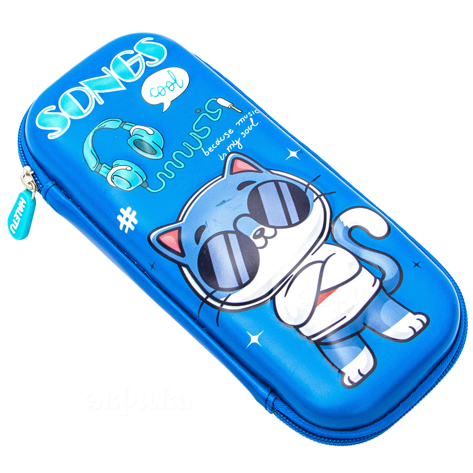 Пенал футляр ЭВРИКА Любитель музыки - фото 1