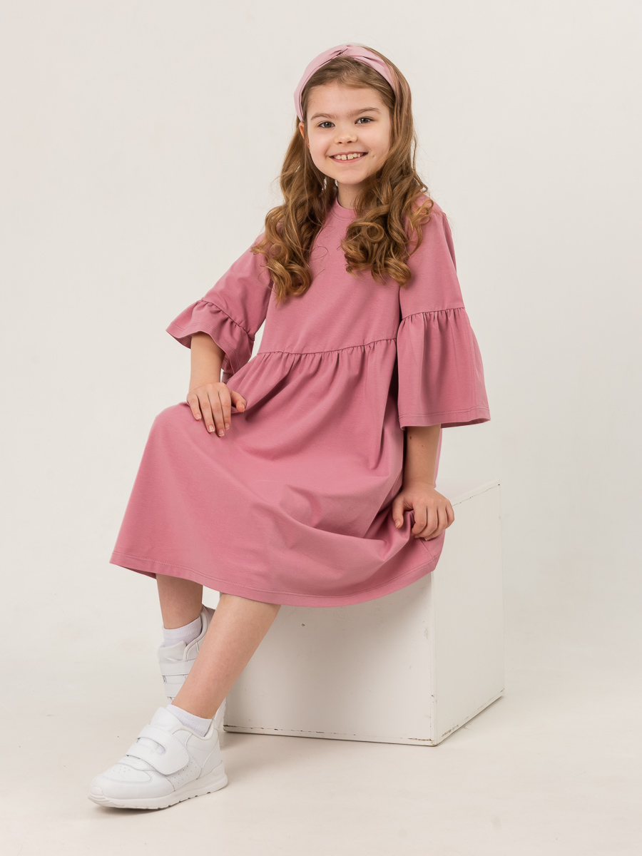 Платье MiloTa ПК04/пудровый - фото 5