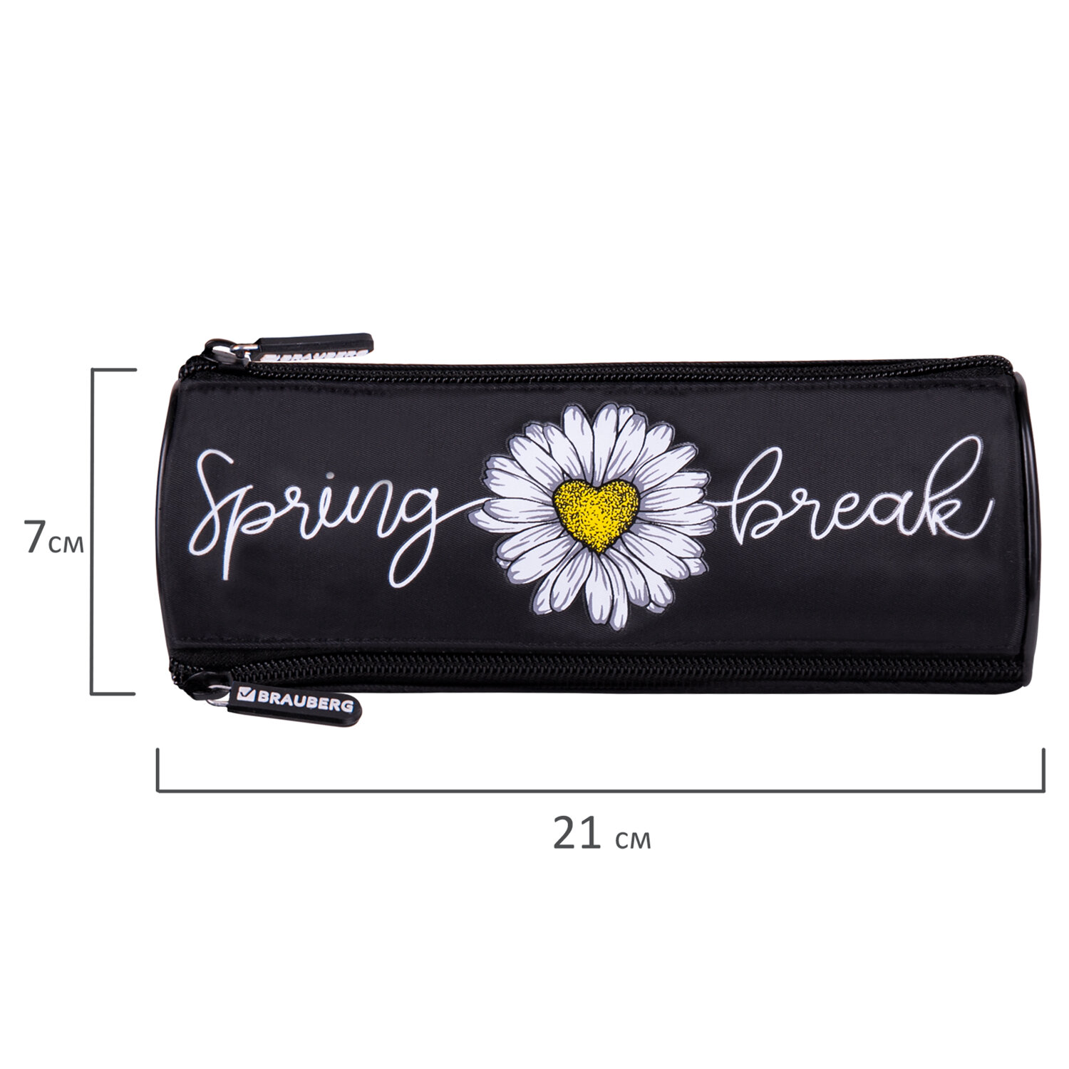 Пенал косметичка Brauberg Spring - фото 10