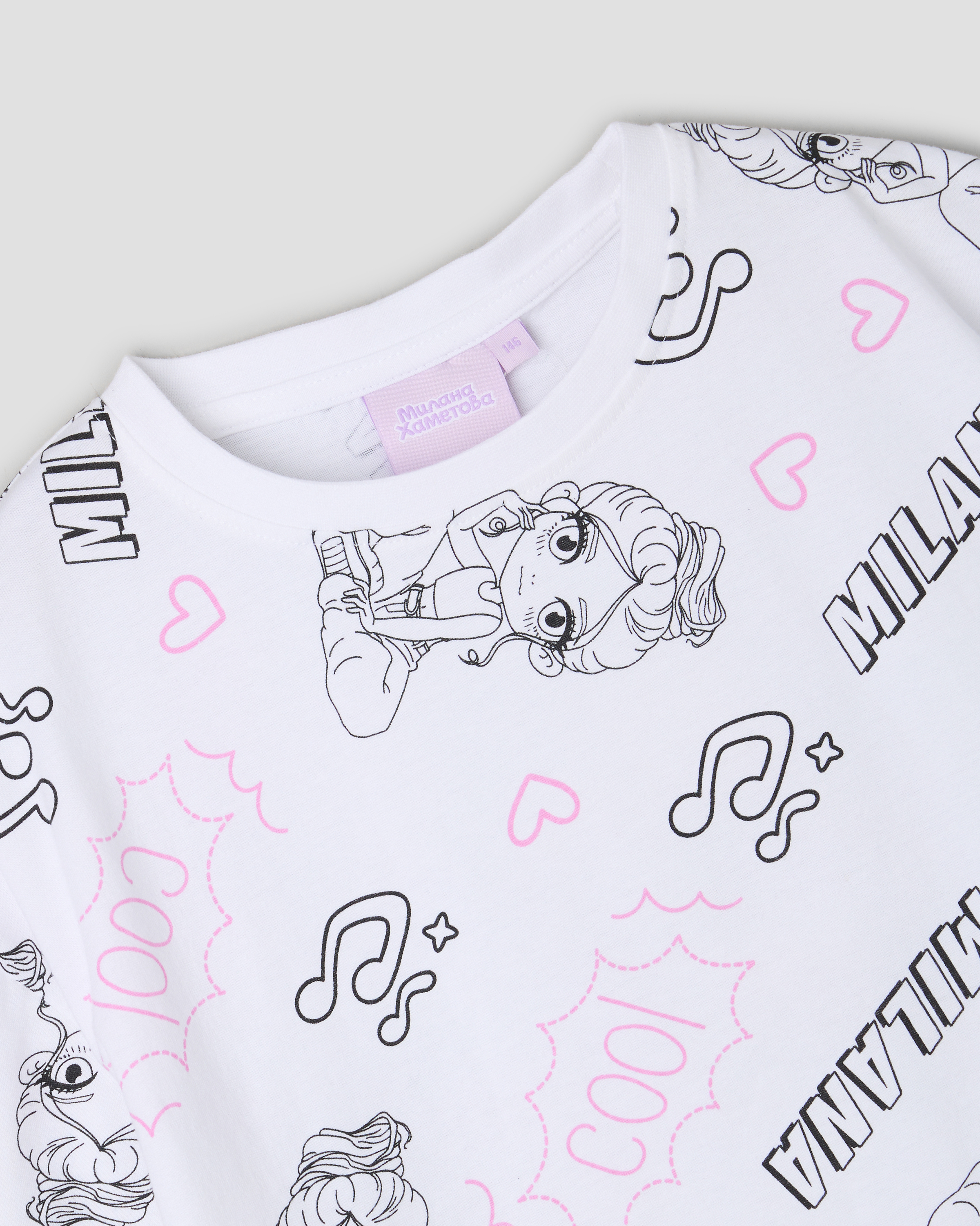 Футболка МИЛАНА ХАМЕТОВА S26LC3-5601JYtg-00 - фото 3