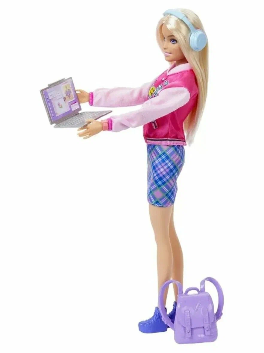 Кукла модельная Barbie Студентка высота 30 см HRG84 - фото 1