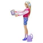 Кукла модельная Barbie Студентка высота 30 см