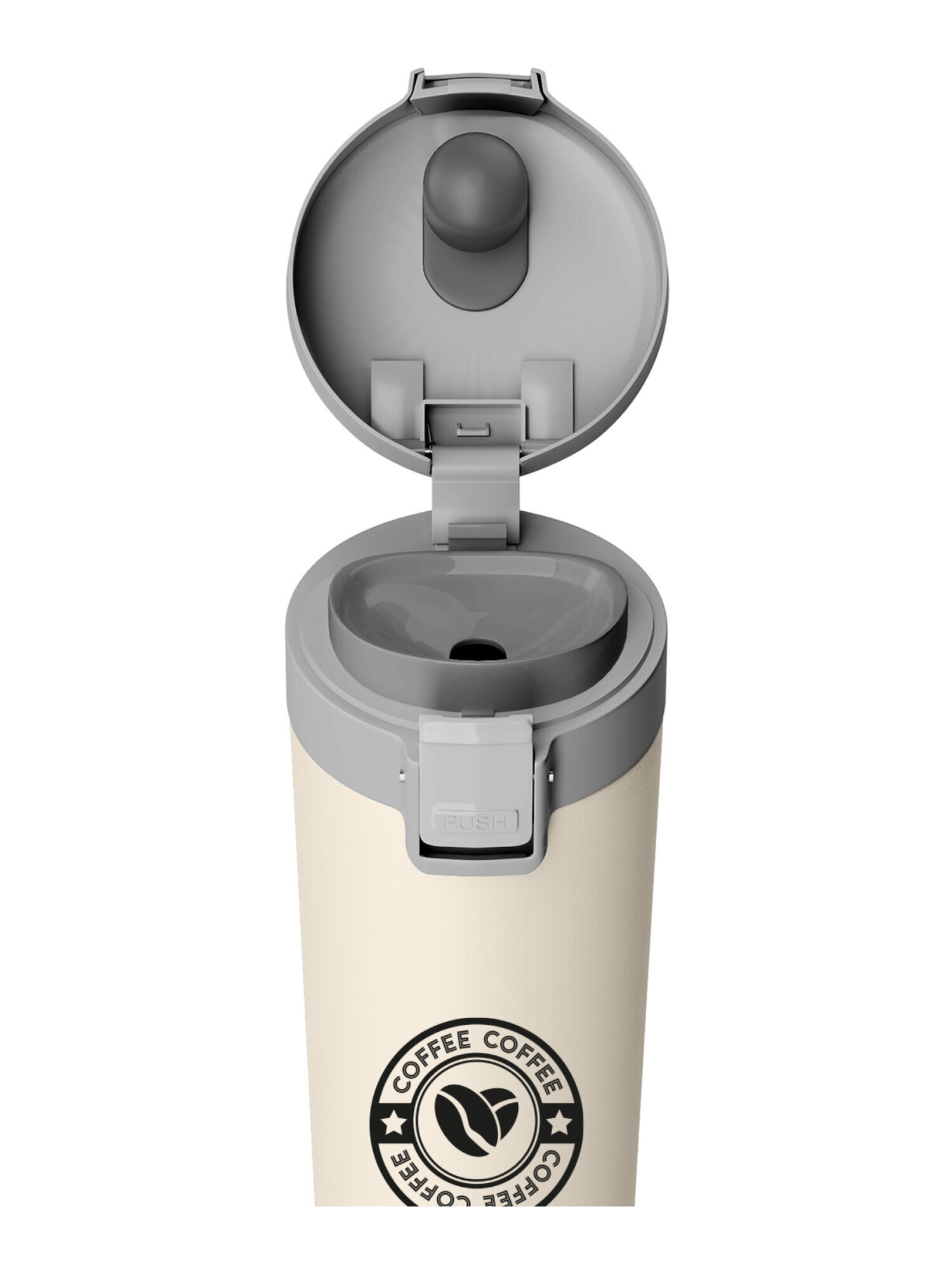 Термокружка Joylux автомобильная 380 мл термос для кофе и чая - фото 3