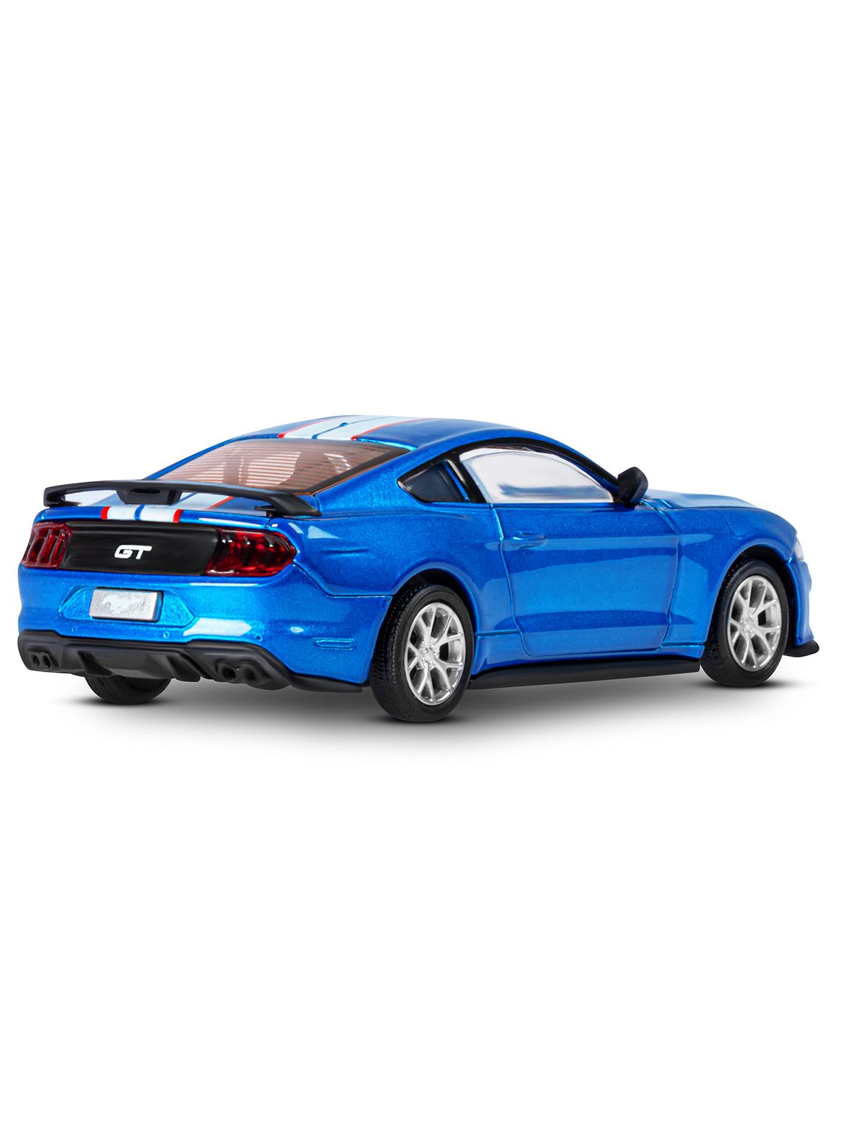 Автомобиль АВТОпанорама Ford Mustang Сборная модель 1:42 JB1251726 - фото 14