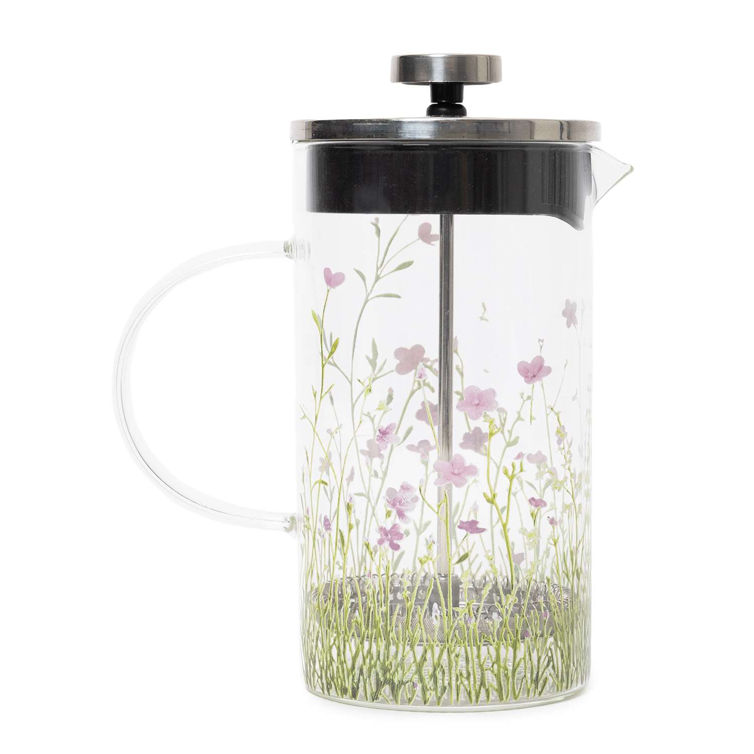 Френч-пресс ё Цветы 600мл - фото 2