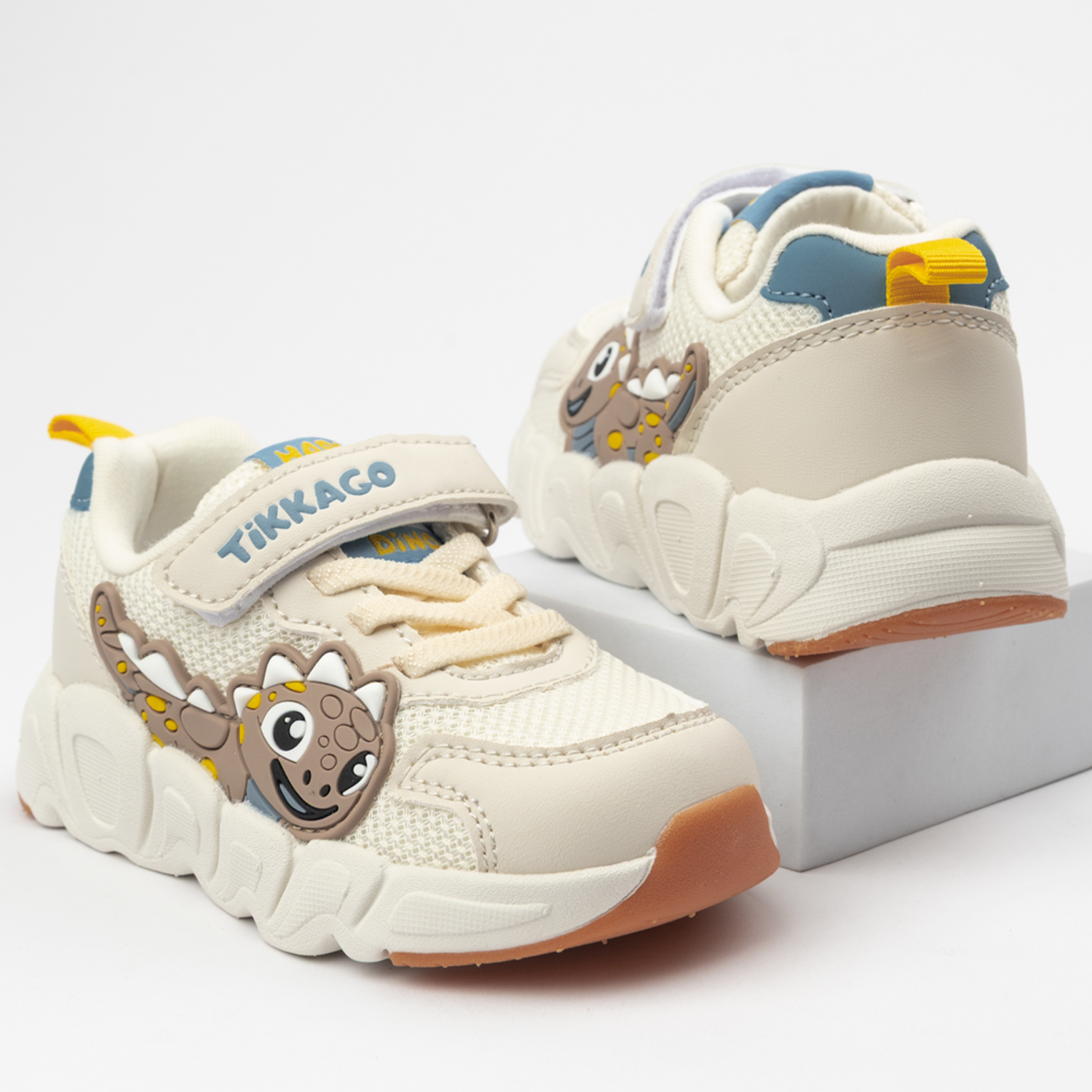 Кроссовки TikkaGo 4E01_2574_beige - фото 2