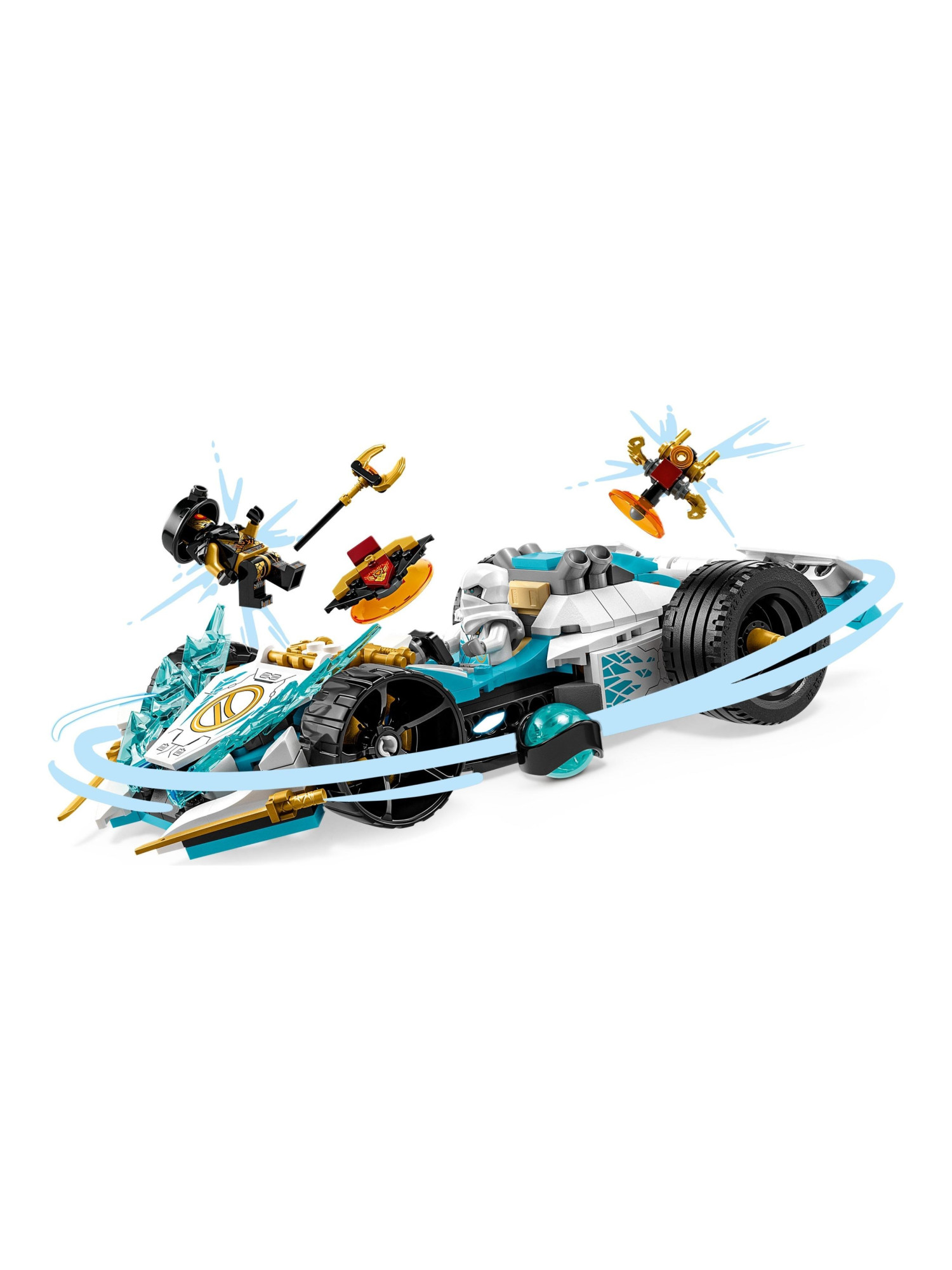 Конструктор LEGO NINJAGO Гоночный автомобиль Кружитцу 307 дет. - фото 2
