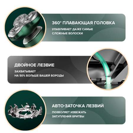 Электробритва Soocas S5 Global 4 насадки