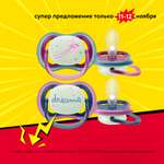 Пустышка Philips Avent силикон ортодонтическая от 6 мес. 2 шт.