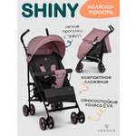Коляска прогулочная JOVOLA Shiny розовый бежевый