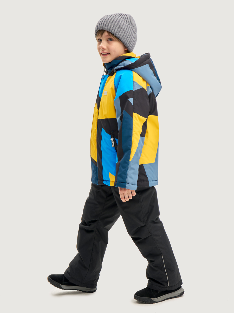 Куртка и брюки BASE by NIKASTYLE б7з10525 желтый/черный - фото 5