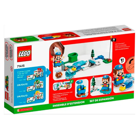 Конструктор LEGO Super Mario Костюм ледяного Марио блочный