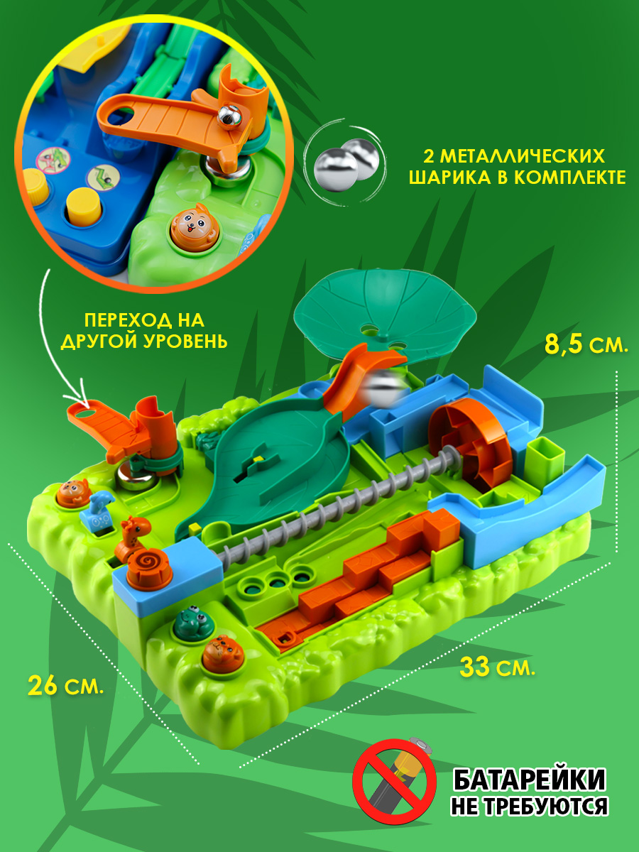 Настольная игра TIPTOPOLIS "Умный лабиринт" Джунгли - фото 4