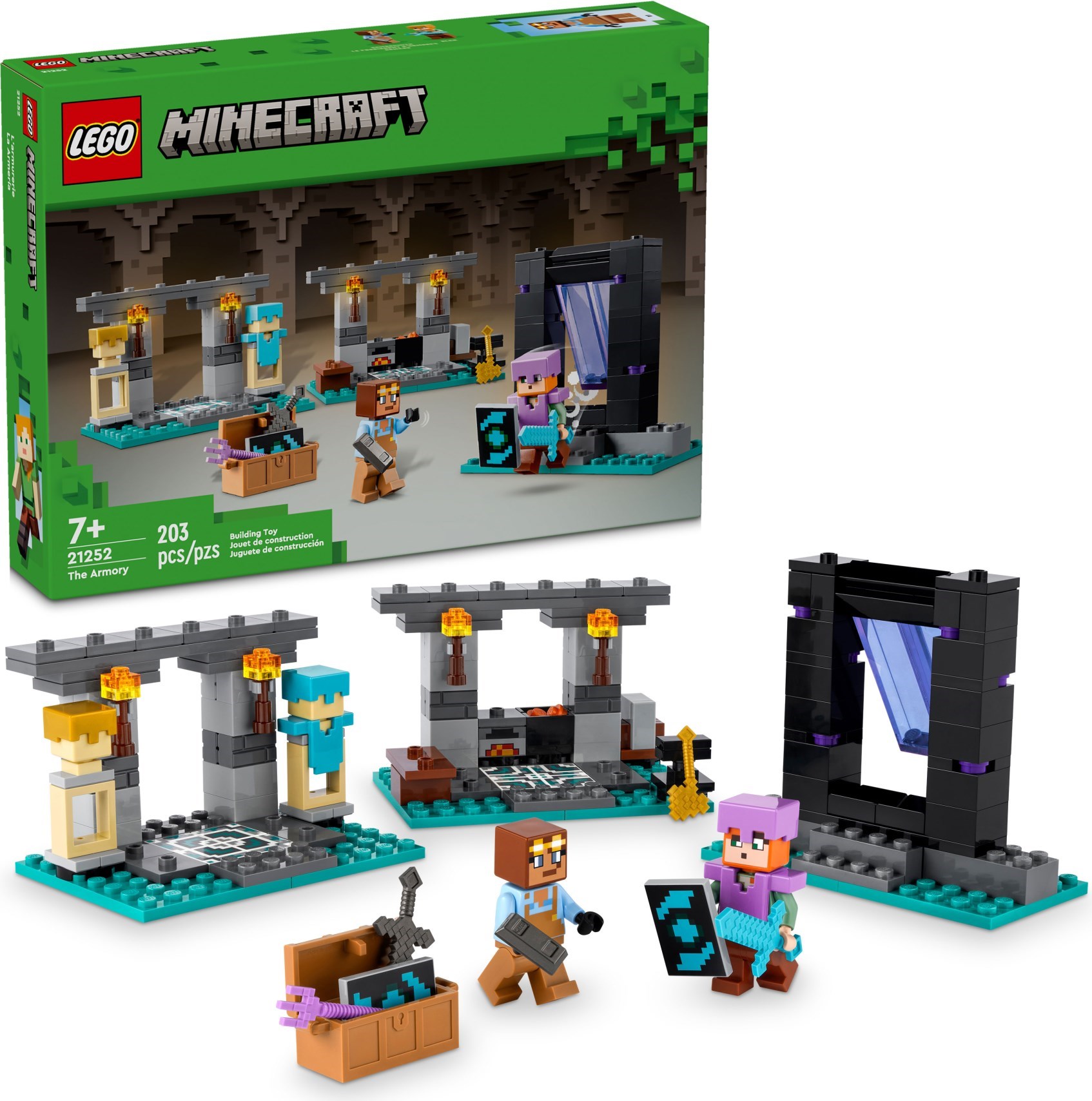 Конструктор LEGO Minecraft 21252 203 дет. - фото 1