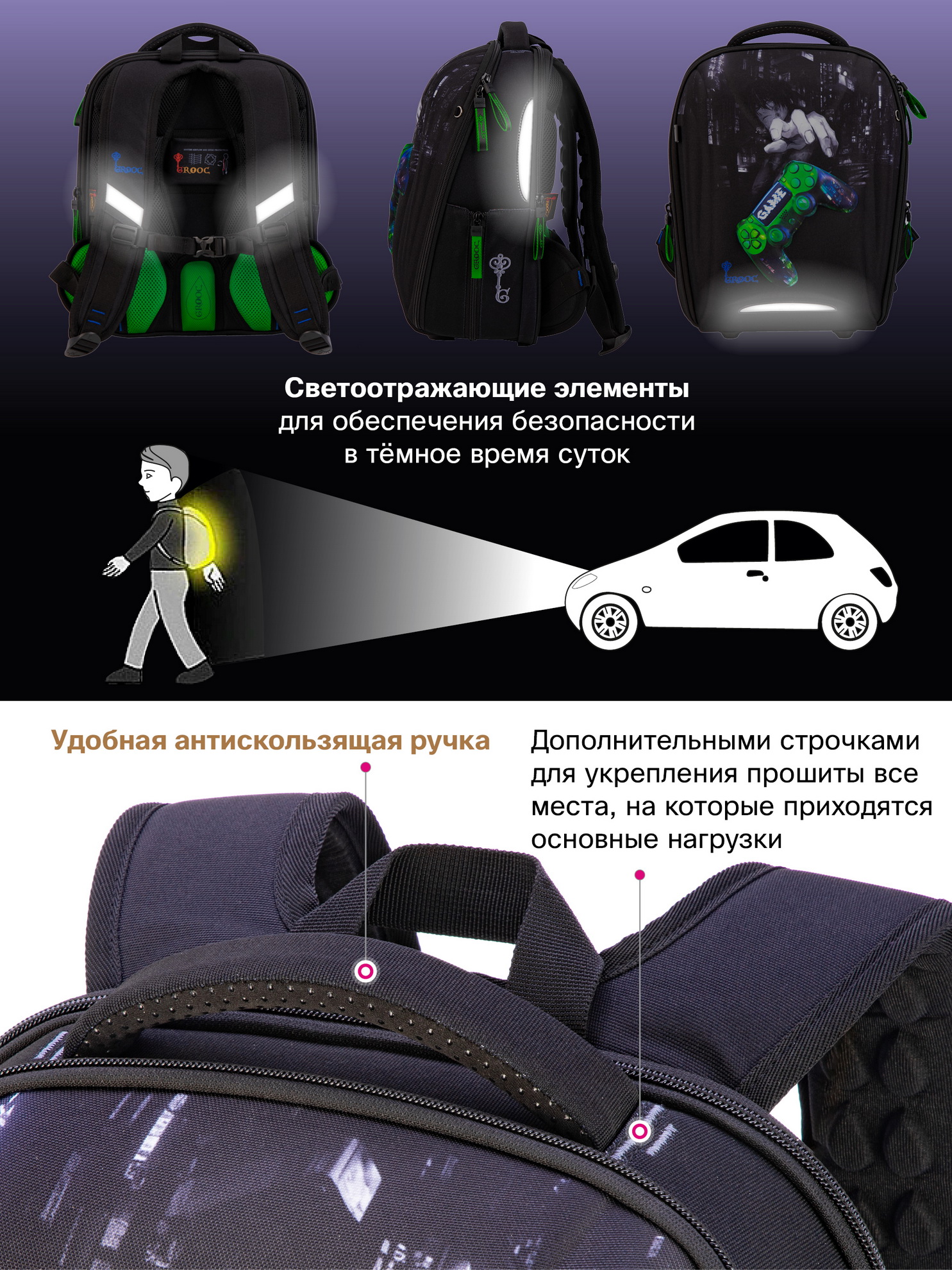Ранец GROOC - фото 12