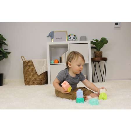Игрушка INFANTINO кубики развивающие мягкие