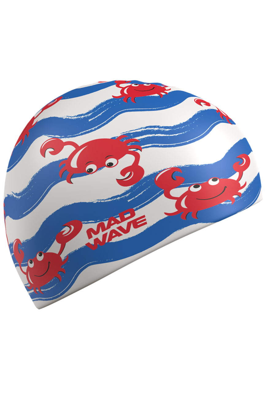 Шапочка для бассейна Mad Wave Crabs M0574 07 0 00W - фото 2