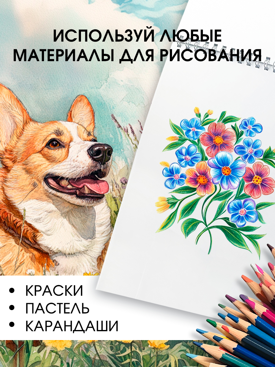 Альбом AXLER А4 40 лист. 2 шт. - фото 4