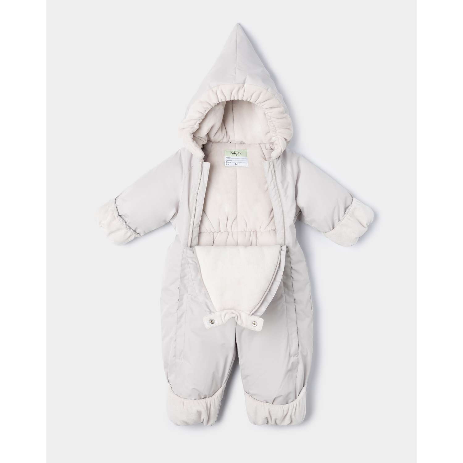 Комбинезон BabyGо W25BG4-K004ib-GG - фото 3