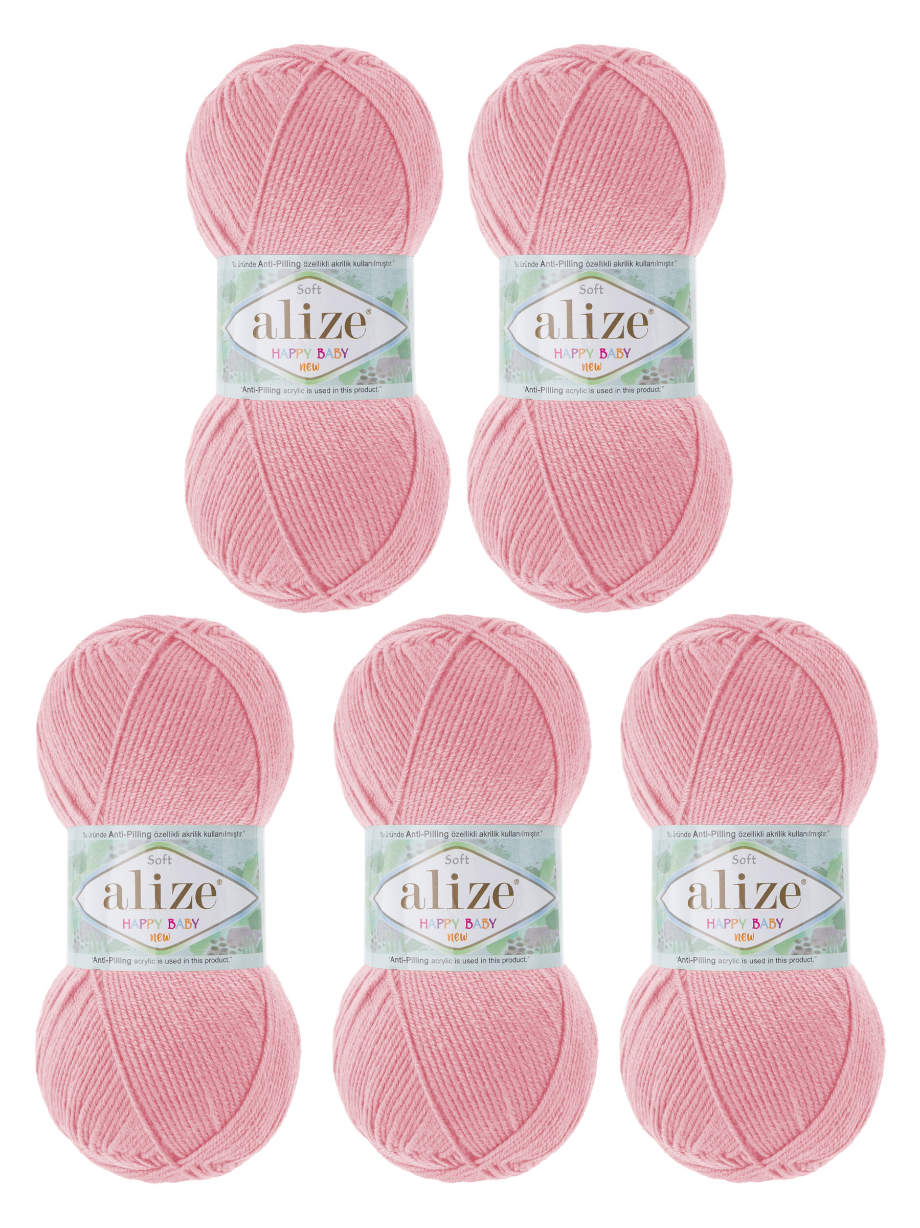 Пряжа для вязания Детская Alize 100г 320м 5шт - фото 6