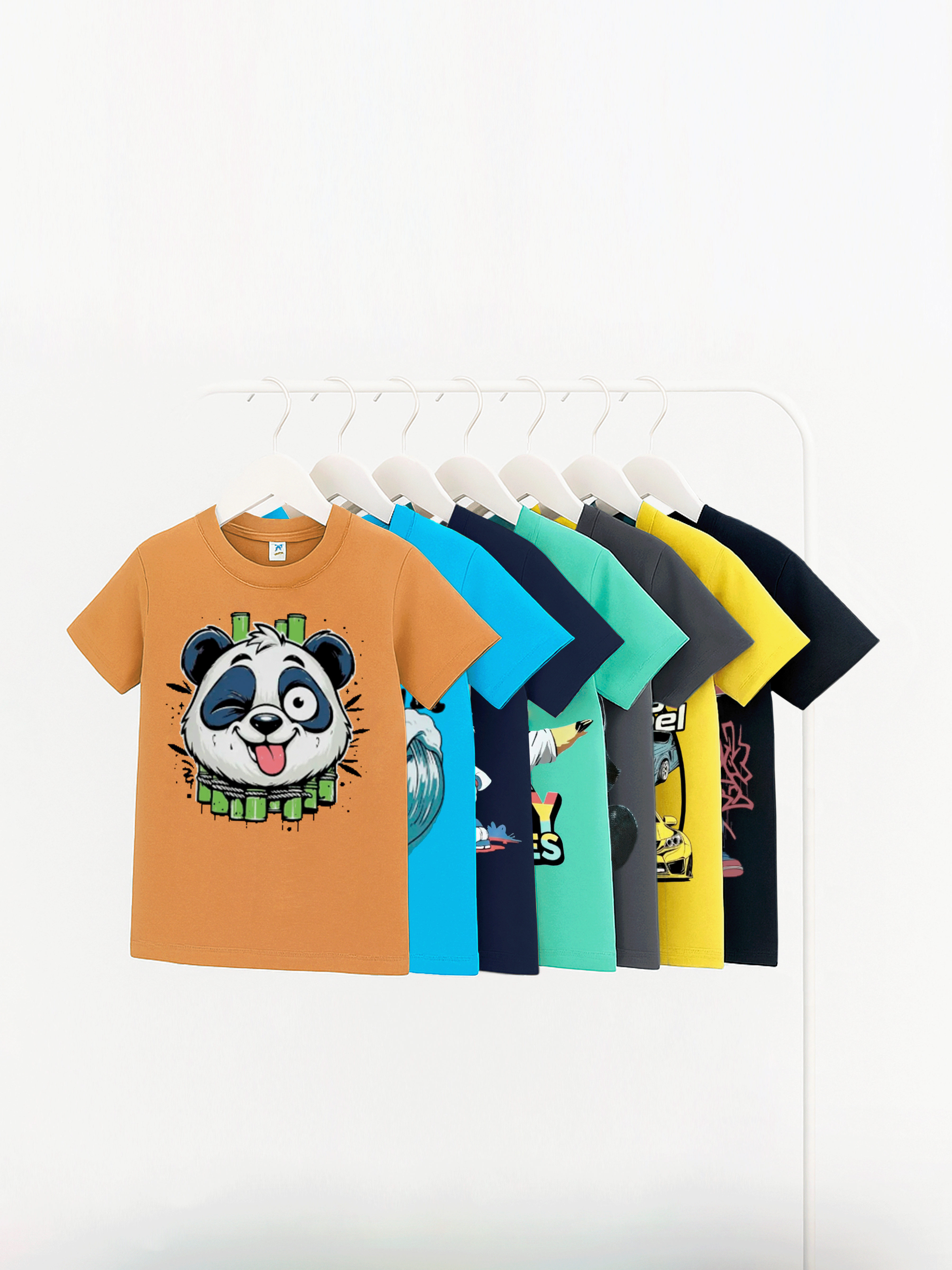 Футболка 7 шт Baby Stylе мм001700 - фото 1
