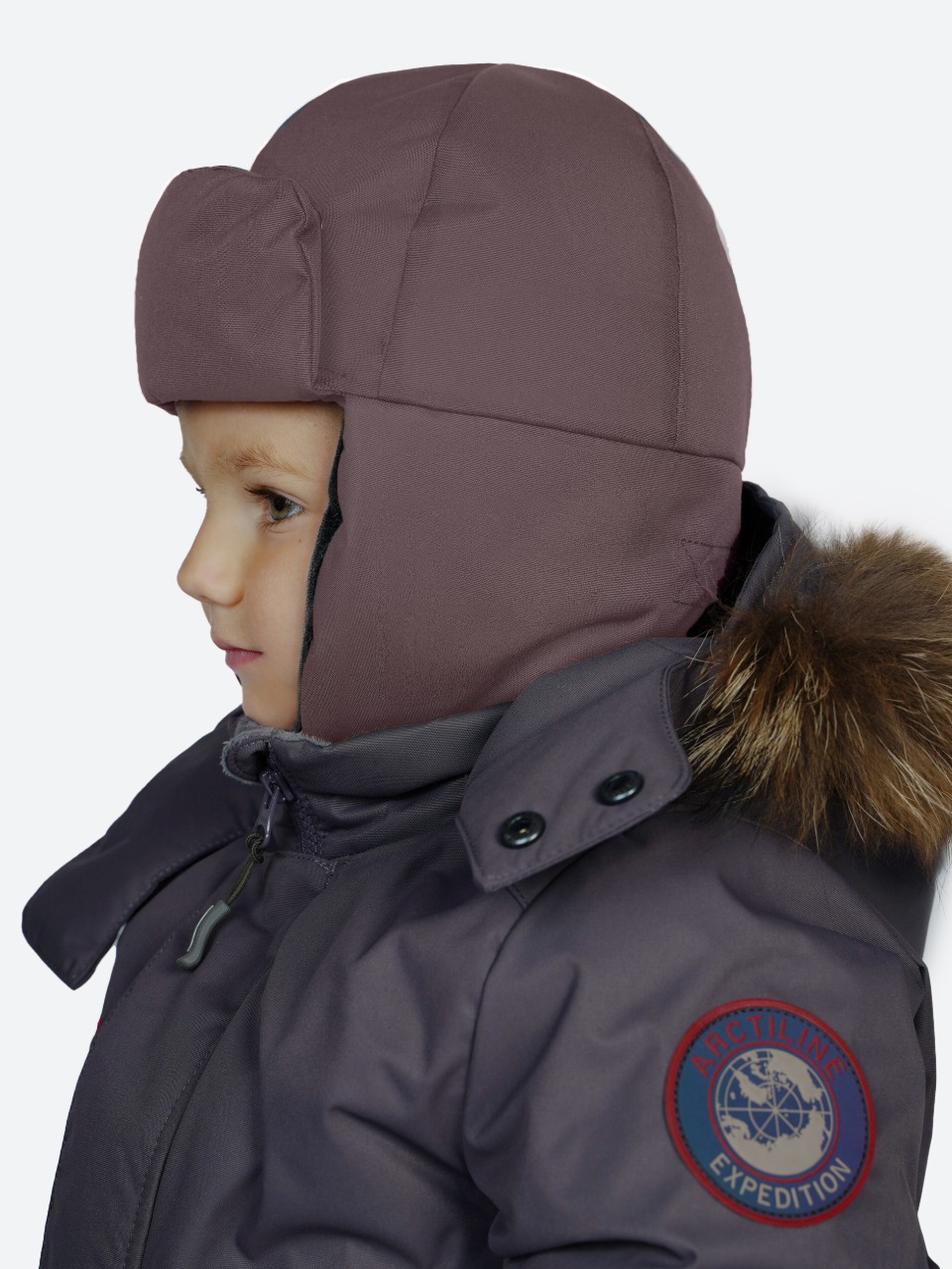 Шапка-ушанка Arctiline Шапка 4116-SHD-25T маренго - фото 2