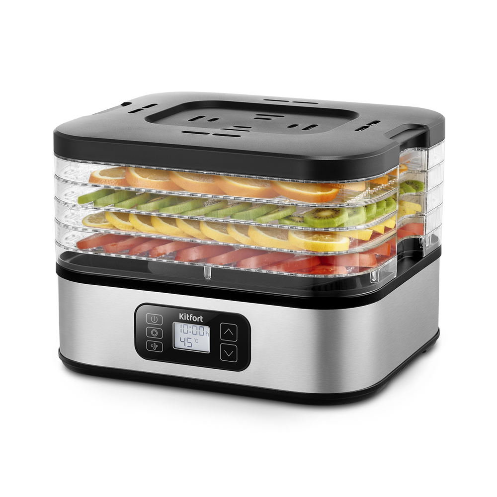 Сушилка для овощей и фруктов KITFORT КТ-4945 - фото 1