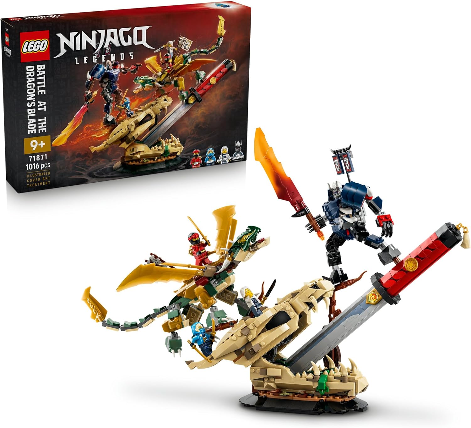 Конструктор LEGO NINJAGO Битва у клинка драконов 1016 дет. - фото 1