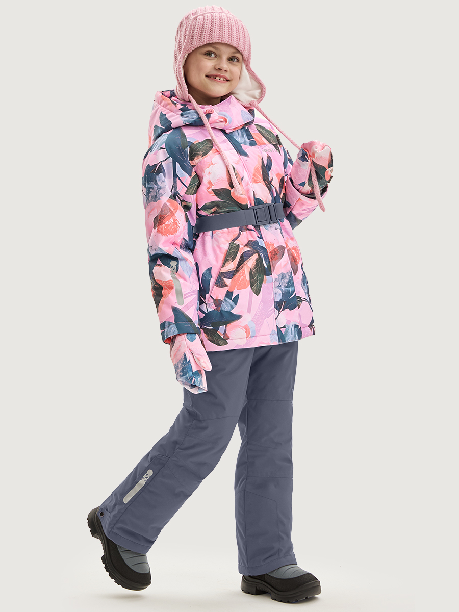 Костюм NIKASTYLE 7з2225 розовый/инжир - фото 1