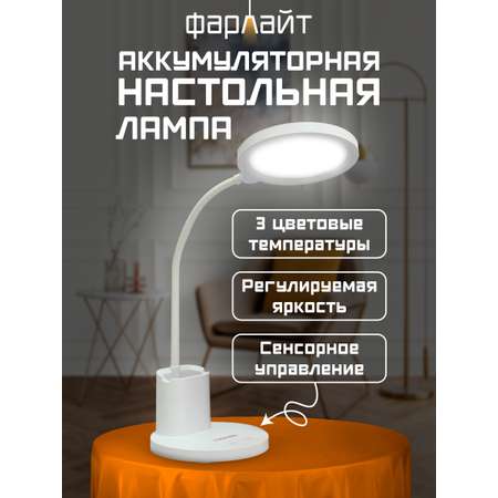 Светильник настольный Фарлайт с органайзером