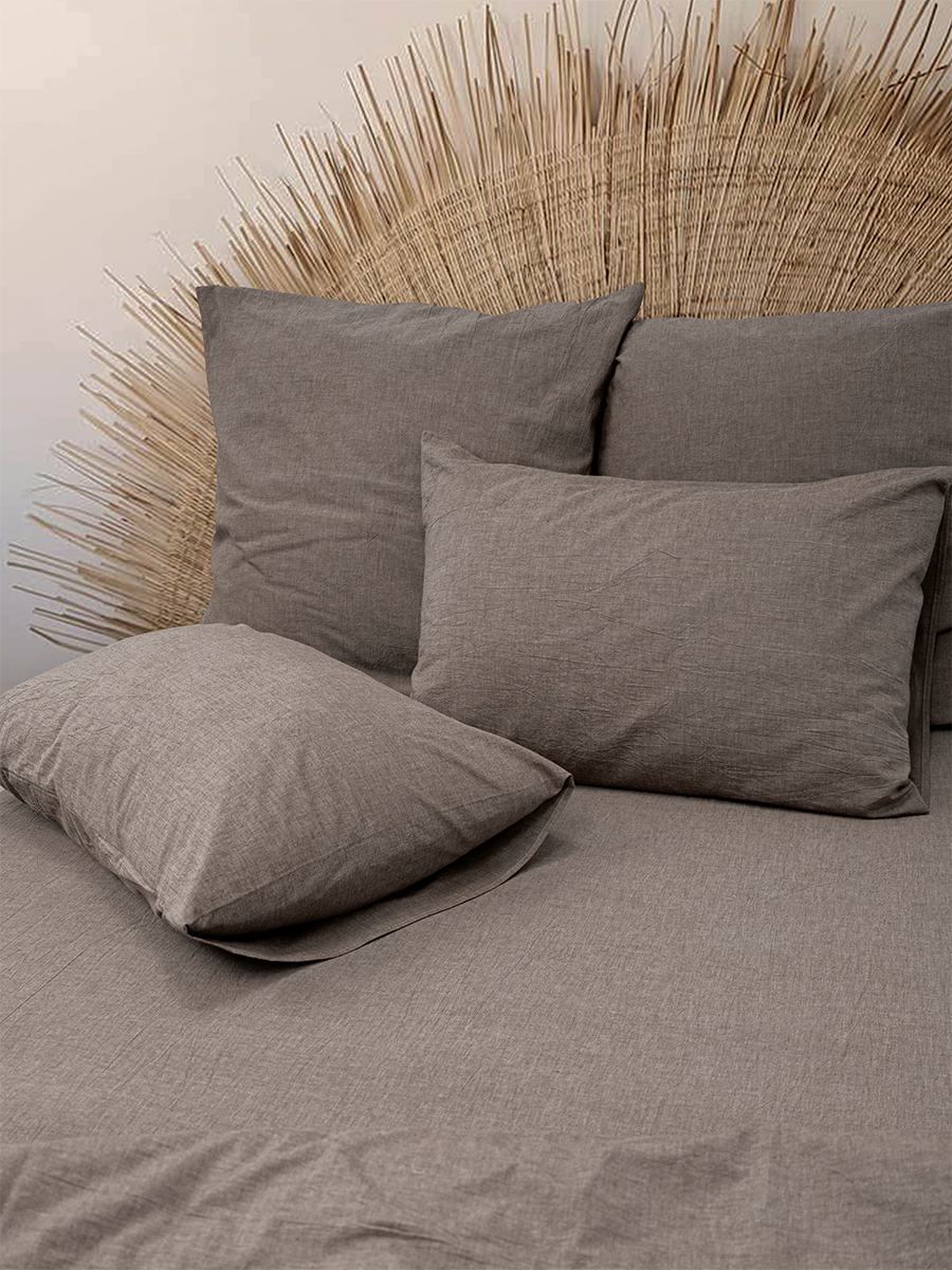 Комплект постельного белья BRAVO Organic кофе 6 предм. - фото 10