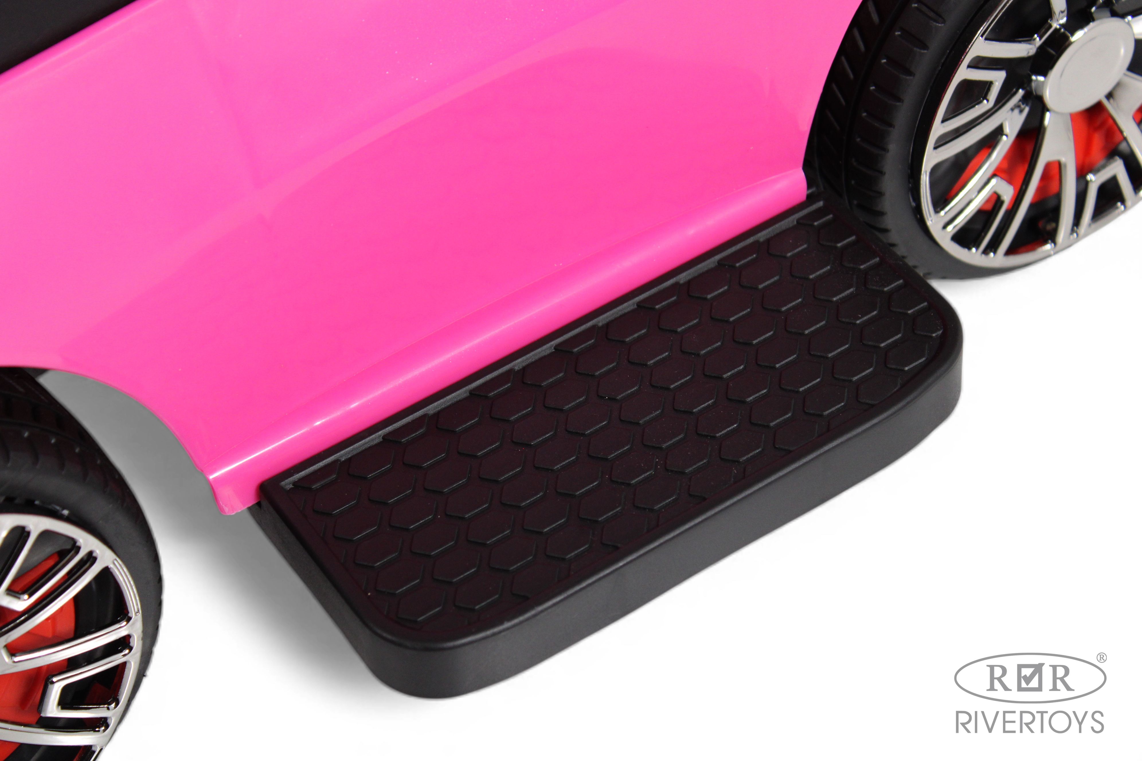 Каталка RIVERTOYS Z005ZZ-BP-PINK розовый - фото 8
