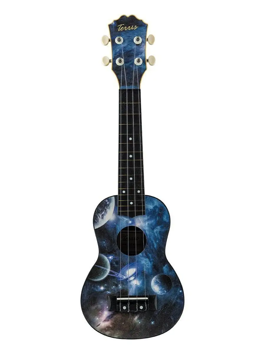 Игрушка музыкальная Terris PLUS 70 SPACE укулеле - фото 1