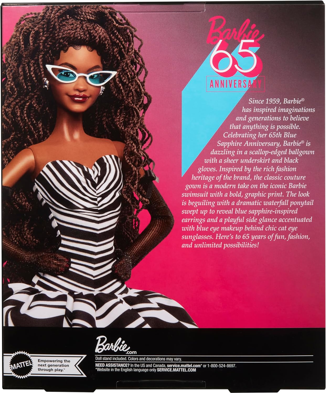 Кукла модельная Barbie HRM59 - фото 6