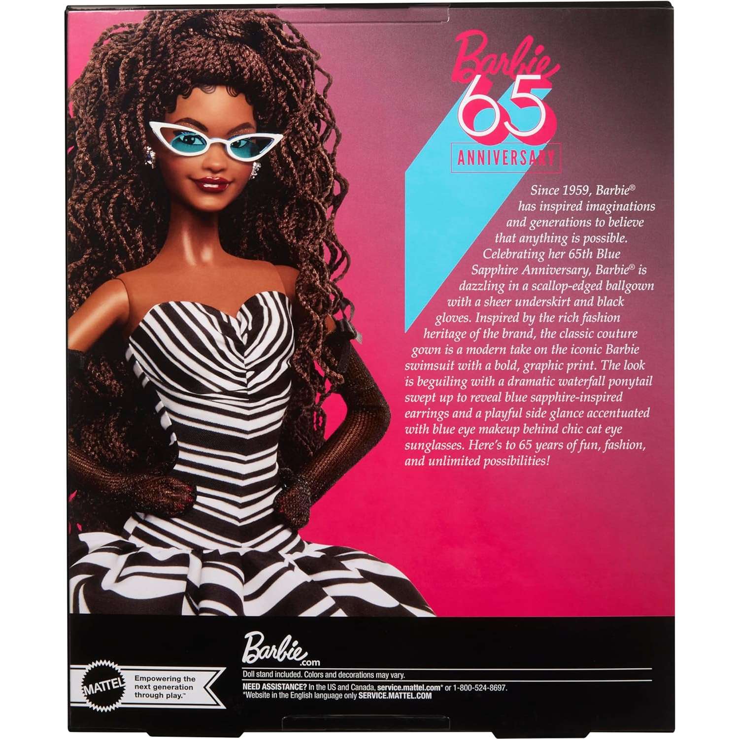 Кукла модельная Barbie HRM59 - фото 6