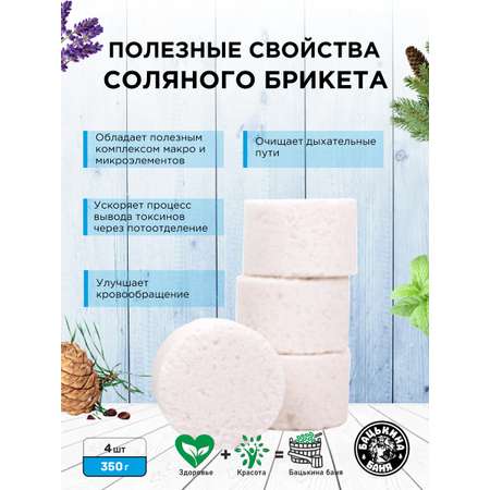 Соль для ванн Бацькина баня