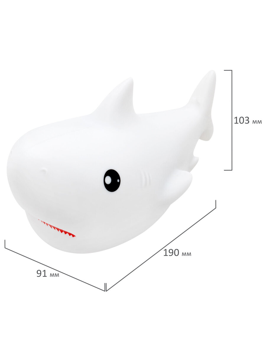 Игрушка ночник DASWERK Акула - фото 14