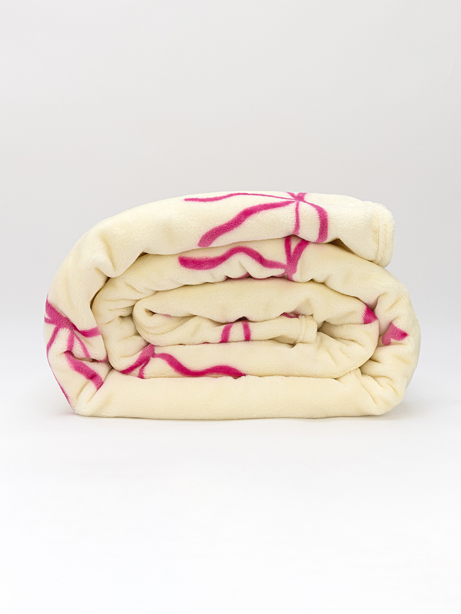 Покрывало BRAVO Бантики 150 x 200 см велсофт - фото 3