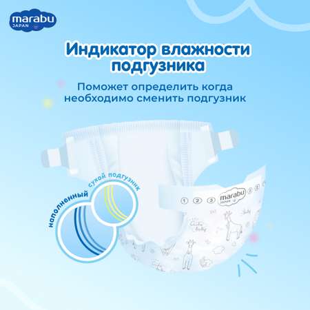 Подгузники MARABU S 50 шт.